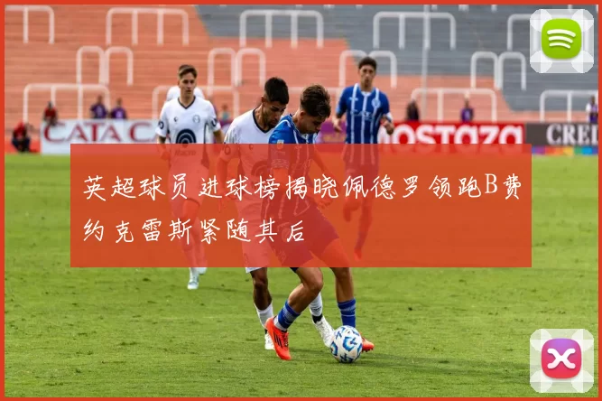 英超球员进球榜揭晓佩德罗领跑B费约克雷斯紧随其后
